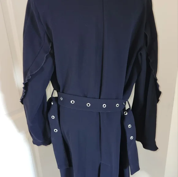 ZARA BLUE TRENCH COAT !! - Picture 6 of 13